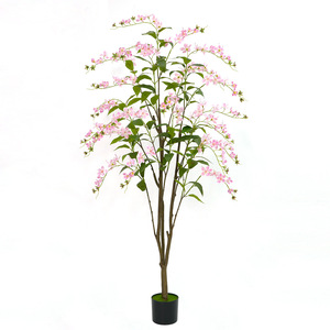 Plante verte d'intérieur pour la décoration de la maison, plante de <span class=keywords><strong>jasmin</strong></span> suspendue en pot, plante décorative pour les maisons d'hôtes et les hôtels, plante verte artificielle - Product Image 4