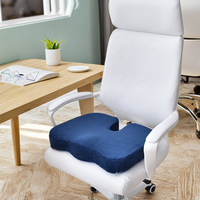 Coussin de siège de voiture de stade orthopédique zéro gravité coccyx respirant en mousse à mémoire de forme soulageant la douleur
