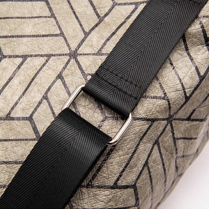 Sac à dos simple et tendance, écologique, grande capacité, motif diamant géométrique - Product Image 5