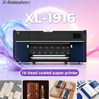Imprimante jet d'encre numérique X-Roland 16 têtes I3200, encre pigmentée pour papier couché, papier kraft, impression de boîtes d'emballage personnalisées