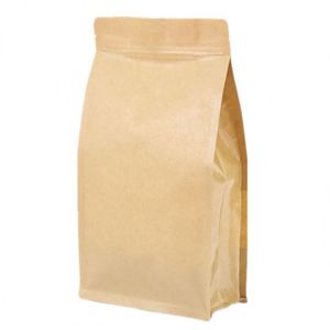 Sacs refermables en papier avec fermeture éclair, logo personnalisé, livraison rapide, résistants à l'humidité, sacs à fermeture éclair, pack promotionnel - Product Image 3