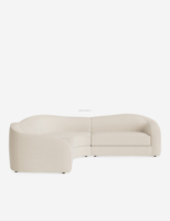 Canapé modulaire sculptural de luxe FERLY, canapé sectionnel architectural organique, ensemble de canapés design haut de gamme, mobilier sur mesure pour projets