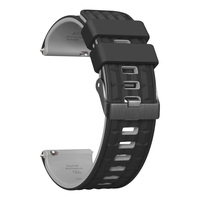 Tali Jam Tangan Pengganti Nyaman Modis Silikon 22Mm untuk Garmin Forerunner 745 Desain Loop Olahraga dengan Gesper Pin 8 Warna