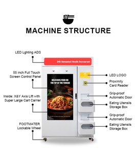 Restaurant chinois Foshan Honest, best-seller, distributeur automatique avec fonction SDK, gestion cloud, écran tactile, garantie 1 an - Product Image 2