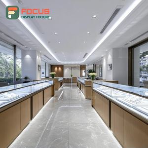 Sistema de Exhibición de Joyería Personalizado, Panel de Vidrio Templado, Mostrador de Joyería para Centro Comercial - Product Image 2