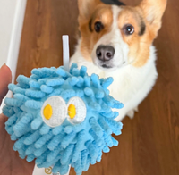 Nouveau jouet sonore pour animaux de compagnie en forme de balai, pour le nettoyage des dents et l'auto-entretenissement, anti-ennui pour chiens et chats, vente en gros