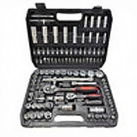 Jeu de douilles à chocs professionnel 108/150/172 pièces pour réparation automobile, durable et polyvalent, outil à main 1/4 3/8 pouces, clé à cliquet, marteau robuste
