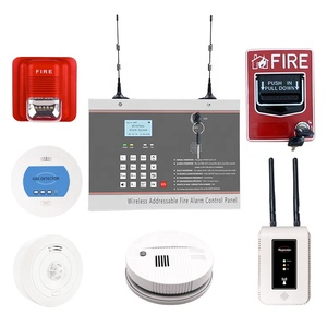 RF endereçável sem fio incêndio alarme sistema acessório alarme repetidor - Product Image 1