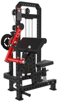 Machine combinée RUNTEK Arms Blaster pour curls biceps et extensions triceps |   Équipement d'entraînement de force pour la poitrine et le dos, pour salle de sport
