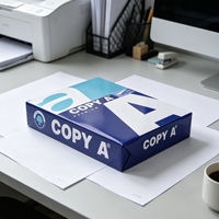Papier Copie A4 en Gros, Shandong, 70g/m², 75g/m², 80g/m², Blanc Brillant, 100% Pâte de Bois Vierge, Haute Qualité pour Usine de Papier Copie
