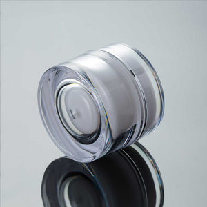 10G 20G 30g 50g 100g claro ámbar esmerilado blanco macetas Redondas de Plástico tarros de crema cosmética - Product Image 5