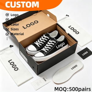 Scarpe da Uomo 2023, Sneakers in Tela a Profilo Basso, Scarpe Personalizzate, Sneakers alla Moda per Uomo, per Camminata e Corsa - Product Image 1