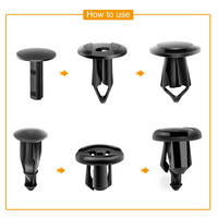 Clips de fixation de garniture de porte de voiture de haute qualité neufs avec kit de démontage de fixation pour voiture