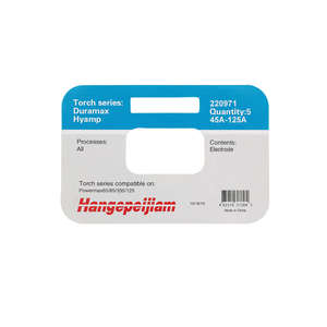 Hyperther cắt plasma hàng tiêu dùng điện cực 220971 cho powermax125 Plasma cắt phụ tùng - Product Image 3