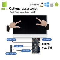 Panel LCD AUO 13,3 inci 1920x1080 Antarmuka LVDS Layar G133HAN01.1 Monitor Pasien Tampilan LCD 13,3 Inci Modul LCD