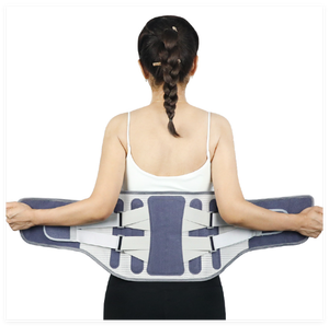 Soporte Lumbar Ajustable HKJD con Doble Correa de Tracción, Férula de Acero, Cinturón de Soporte para la Espalda, Transpirable, Soporte para la Cintura - Product Image 2