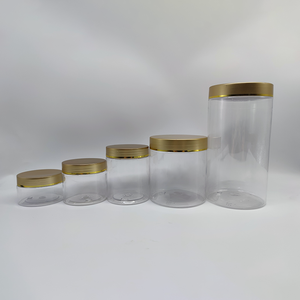 Bouteille Vide 100/200/300/400/500 ml Pots en Plastique Transparents Bouteille en Plastique <span class=keywords><strong>PET</strong></span> Transparent Matériau Écologique pour Aliments Miel Biscuits - Product Image 6