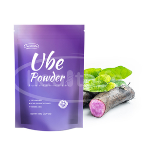 Poudre d'Ube de marque privée Healthife, Poudre d'igname violette, Poudre d'Ube avec emballage en boîte métallique - Product Image 3