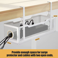 CY-7006 Chengyu Hot Sale Kabel management unter Schreibtisch kabel unter Schreibtisch Kabel management fach mit Klemme für Schreibtisch draht management