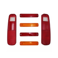 Kit Lampu Depan Amber Otomatis, Lampu Belakang, Casing Hitam, Lensa Fender Samping untuk Perakitan Lampu Depan Chevy Silverado Avalanche 2003-2006