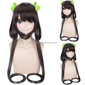 Peluca de Cosplay del Juego King Game Glory: Da Ji, Zhong Wuyan, Xiao Qiao, Sun Shangxiang, <span class=keywords><strong>Angela</strong></span>, Zhouzhuang - Product Image 5