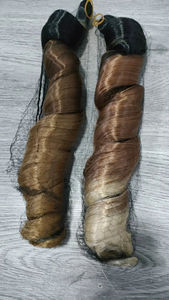 프렌치 컬리 브레이딩 헤어 24인치 프리 스트레치 프렌치 컬 고온 섬유 헤어 익스텐션 여성용 - Product Image 4