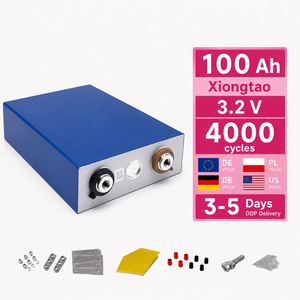 แบตเตอรี่ LiFePO4ขนาด100Ah เซลล์ทรงปริซึมเกรด A แรงดัน3.2V แบตเตอรี่ลิเธียมเหล็กฟอสเฟต100Ah/105Ah - Product Image 2