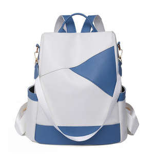 New Suede Genuine Leather Vintage <b>Backpack</b> First Layer Nubuck Cowhide Casual Women <b>Backpack</b> <b>Large</b> Capacity Travel Bag for Women - Product Image 5