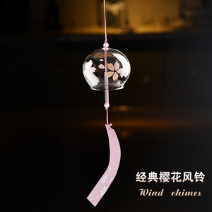 Стеклянные ветряные колокольчики ручной работы, прозрачные стеклянные ветряные колокольчики - Product Image 3