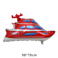 Ballon en Mylar Métallique en Forme de Voiture - Motif Bus Scolaire pour Décorations de Fête de Pâques, Rentrée Scolaire, Diwali et Remise de Diplôme pour Enfants (Vente en Gros)