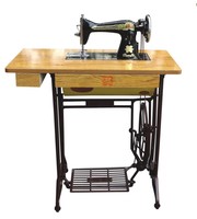 Machine à coudre domestique, machines à coudre manuelles, machines à coudre industrielles pour l'industrie du vêtement, machine à coudre industrielle sur table avec pédale au pied