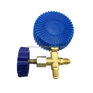 Conjunto de manômetros de refrigeração 134a de bombas de vácuo r410a r502 único manômetro - Product Image 3