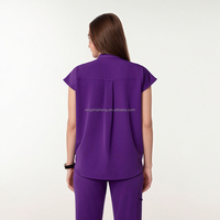 Fabricant d'uniformes médicaux personnalisés pour infirmière Tenue d'hôpital Tenue verte pour infirmière et médecin Tall Scrubs Jscrubs Ensembles d'uniformes pour femmes