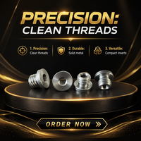 Metal Thread Inserts Threaded Inserts for Steel Aluminum Repair