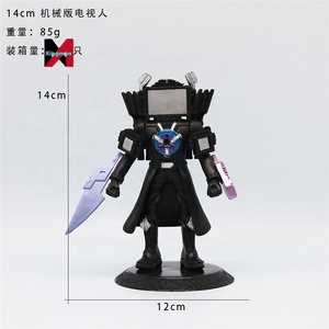 Wc Cross Border serie 14CM TV Camera uomo orologio d'oro <span class=keywords><strong>re</strong></span> Figure modello decorazione giocattolo da collezione ornamento regalo statua - Product Image 4