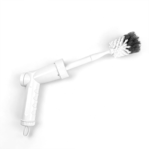 Cepillo <span class=keywords><strong>de</strong></span> Limpieza Eléctrico Inalámbrico Multifuncional para <span class=keywords><strong>Ollas</strong></span> y Platos, 3 Cabezales Reemplazables, IPX7 Impermeable, Ligero y Ecológico - Product Image 2