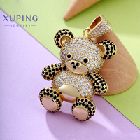 Xuping vente en gros de pendentif ours en diamant doré pendentif de mode pour femmes bijoux bijoux pendentif