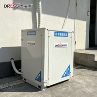 Watergekoelde condensorunit voor koelcelkoeling en warmtewisselaarapparatuur met condensor voor diepvriesgroothandel