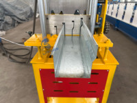 Machine de profilage à froid K-Span pour gouttières européennes sans soudure, protection de gouttière anti-goutte d'eau, pour toiture, avec moteur, garantie 2 ans