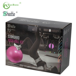Zhensheng Fabricante Logotipo personalizado Patente Durable Pilates 55cm 65cm 75cm Yoga Swiss <span class=keywords><strong>Ball</strong></span> para oficina - Product Image 5