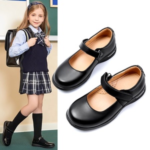 Giày Mary Jane da đen đế mềm cho nữ, kiểu dáng thanh lịch, mũi tròn, thích hợp cho mùa hè và mùa thu - Product Image 2