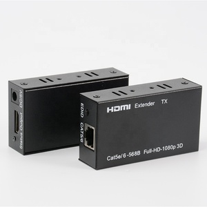 Khuyến mãi tốc độ cao CAT5e/6 1080P <span class=keywords><strong>HDMI</strong></span> Extender 60m hỗ trợ <span class=keywords><strong>HDCP</strong></span> 3D Video dòng <span class=keywords><strong>HDMI</strong></span> để RJ45 <span class=keywords><strong>Adapter</strong></span> tín hiệu Extender - Product Image 4