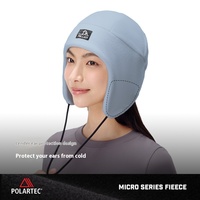 P Series PELLIOT Outdoor Men's Polartec Fleece Cap Protección auditiva a prueba de viento para montar y correr Fleece Hat