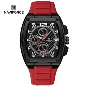Montre pour homme NAVIFORCE 8050, sport, marque haut de gamme, date automatique, chronographe, montre-bracelet originale, quartz, décontractée, cadeau pour homme - Product Image 2