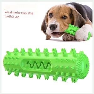 Jouet à mâcher pour chien indestructible, bâton molaire durable qui couine, en matériau TPR, jouet pour animaux de compagnie avec des caractéristiques durables, emballé dans un sac - Product Image 4