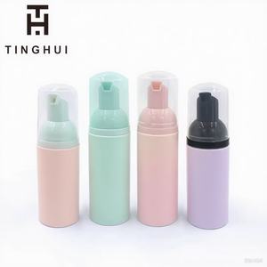 Custom 30ml 60ml 100ml Lash <b>Shampoo</b> Kit Private Label Eyelash Foam Cleaner <b>Pump</b> Sprayer PETG <b>Bottle</b> - Product Image 2