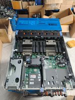 Servidor en rack 2U usado R730xd (12LFF+2SFF) H730MINI con 2 fuentes de alimentación, soportes de bisel, ventiladores y disipadores completos