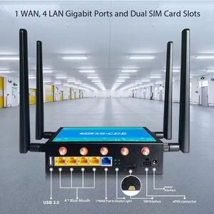 Router con Tarjeta SIM SG, Router Inalámbrico Gigabit WiFi 6 de Doble Banda con Solución MT7981B, Edición KingGlobal con Penetración de Paredes - Product Image 1