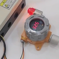 Détecteur d'oxygène fixe certifié ATEX IP65, antidéflagrant, avec alarme sonore et lumineuse, pour mines de charbon souterraines