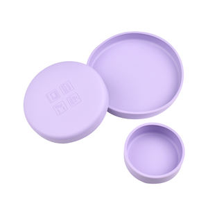 Assiette à dîner compartimentée en silicone pour enfants, ventouse, <span class=keywords><strong>soupe</strong></span>, paille, bol complémentaire pour repas <span class=keywords><strong>de</strong></span> bébé - Product Image 3
